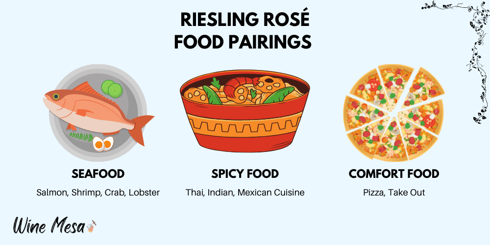 Riesling Rosé Food Pairings